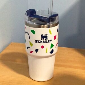 white 20oz stanley cup